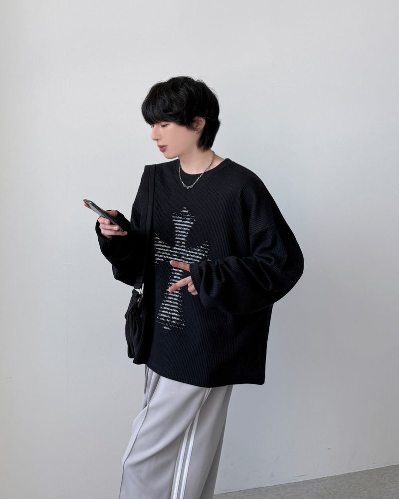 YOURNUS（ユアナス）の「Canyon Waffle Long Sleeve（Tops）」