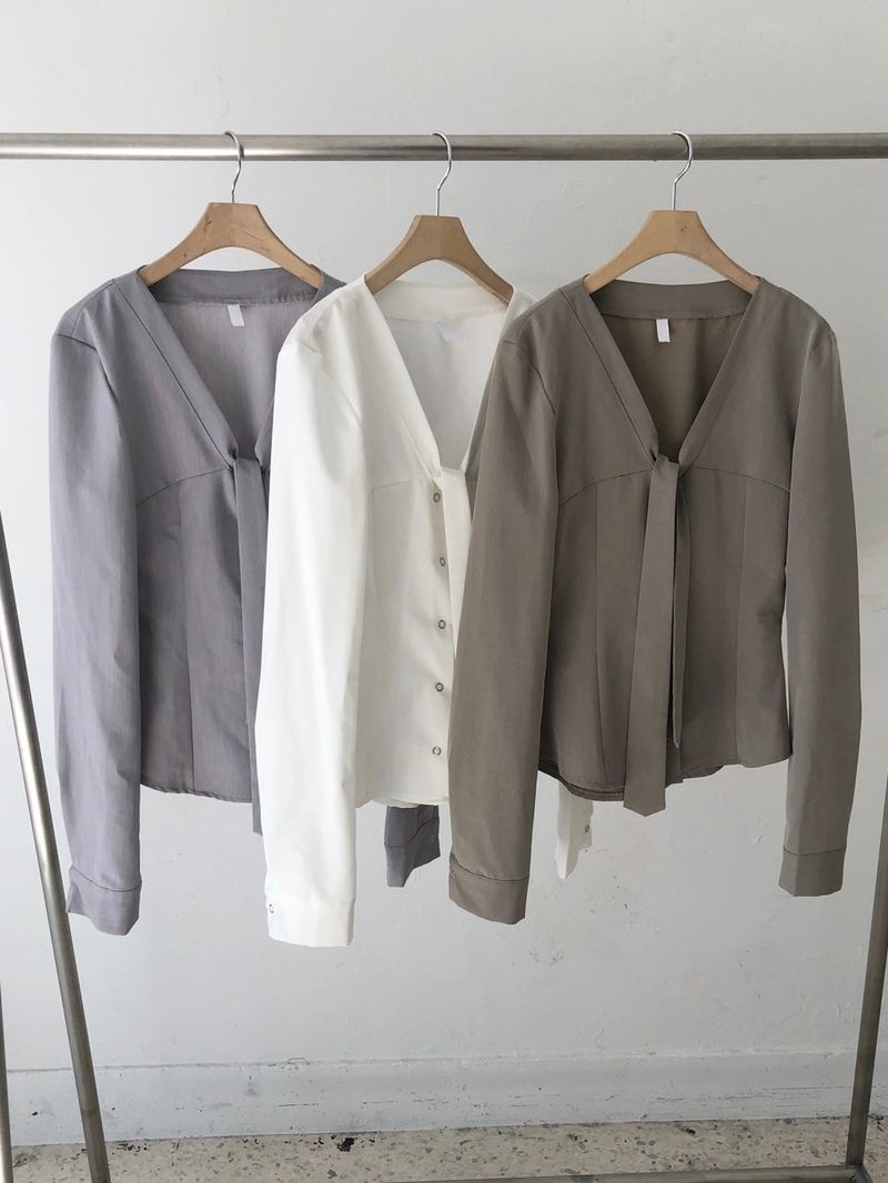 Tie Snap Blouse