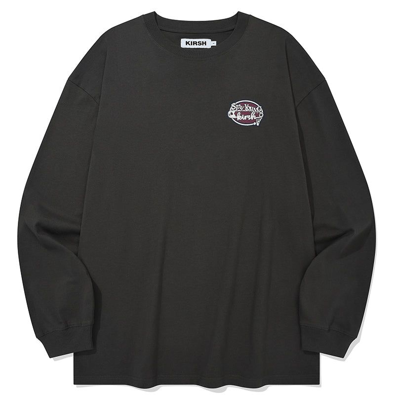 ROCK N ROLL LONG SLEEVE [CHARCOAL]