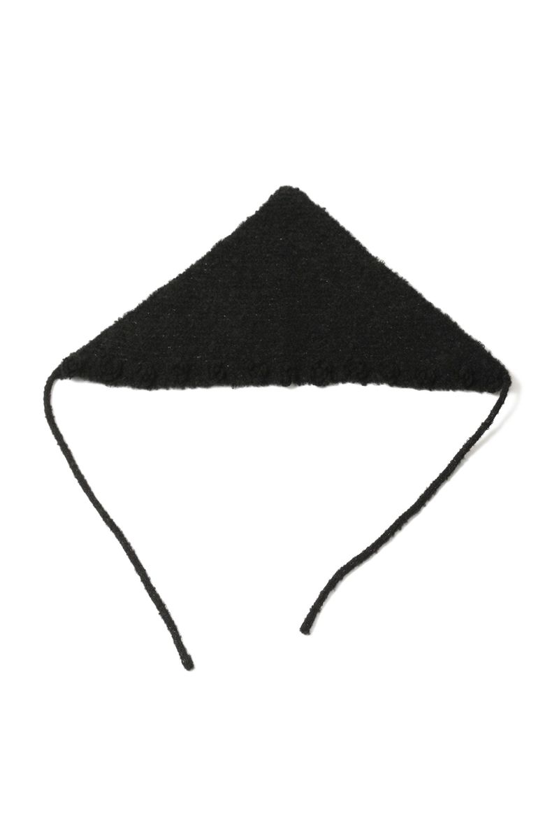 POPPALS（ポップパルズ）の「Boucle Flower Bonnet [Black]（Hats）」