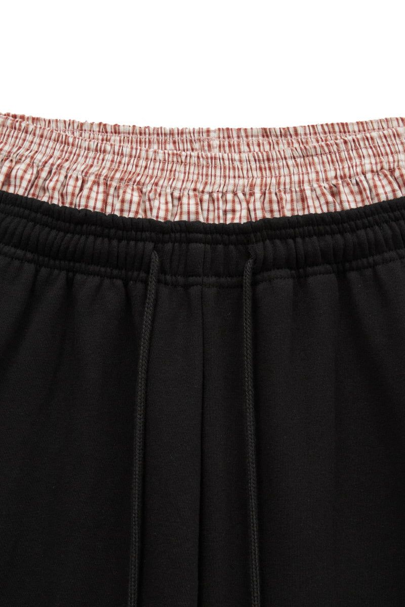 rd check pants (black)
