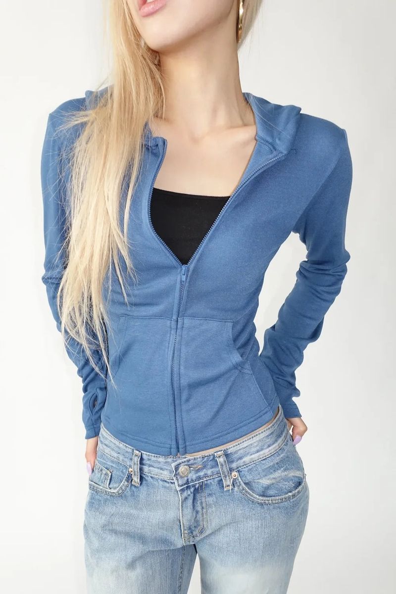 Comfy Slim Zip-Up