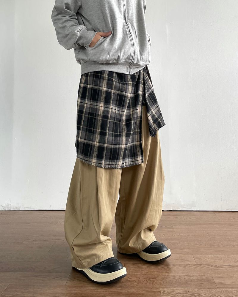 IDF（アイディーエフ）の「Flap Layered Cotton Pants（Pants）」
