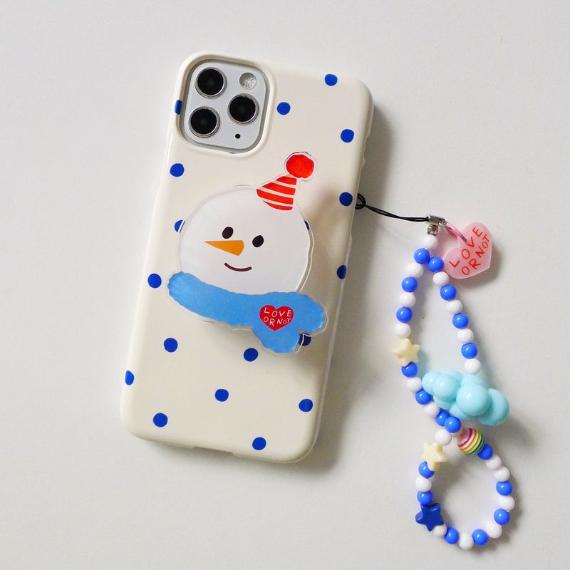 [MADE]Sunday Sky-Blue Cloud Bead Strap