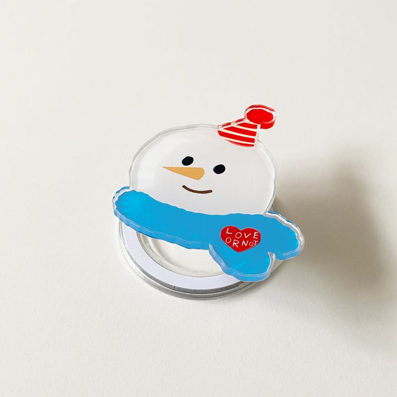Love or not(ラブオアノット)の「Party Snowman Magsafe-Tok(Smartphone Accessories)」