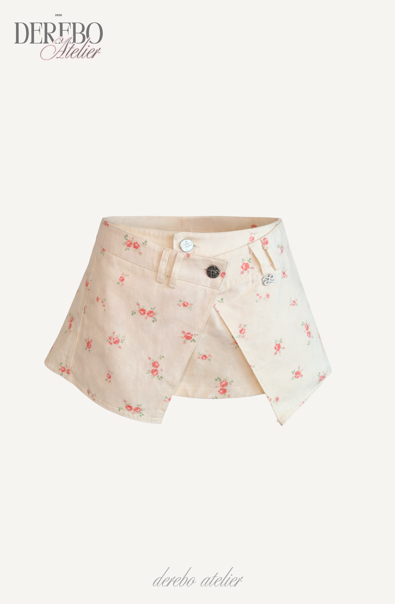 Sugar Flower Mini Pants Skirt
