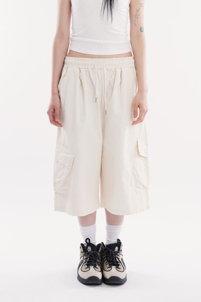 Raucohouse(ラウコハウス)の「Cedric maxi cargo banding bermuda pants(Pants)」