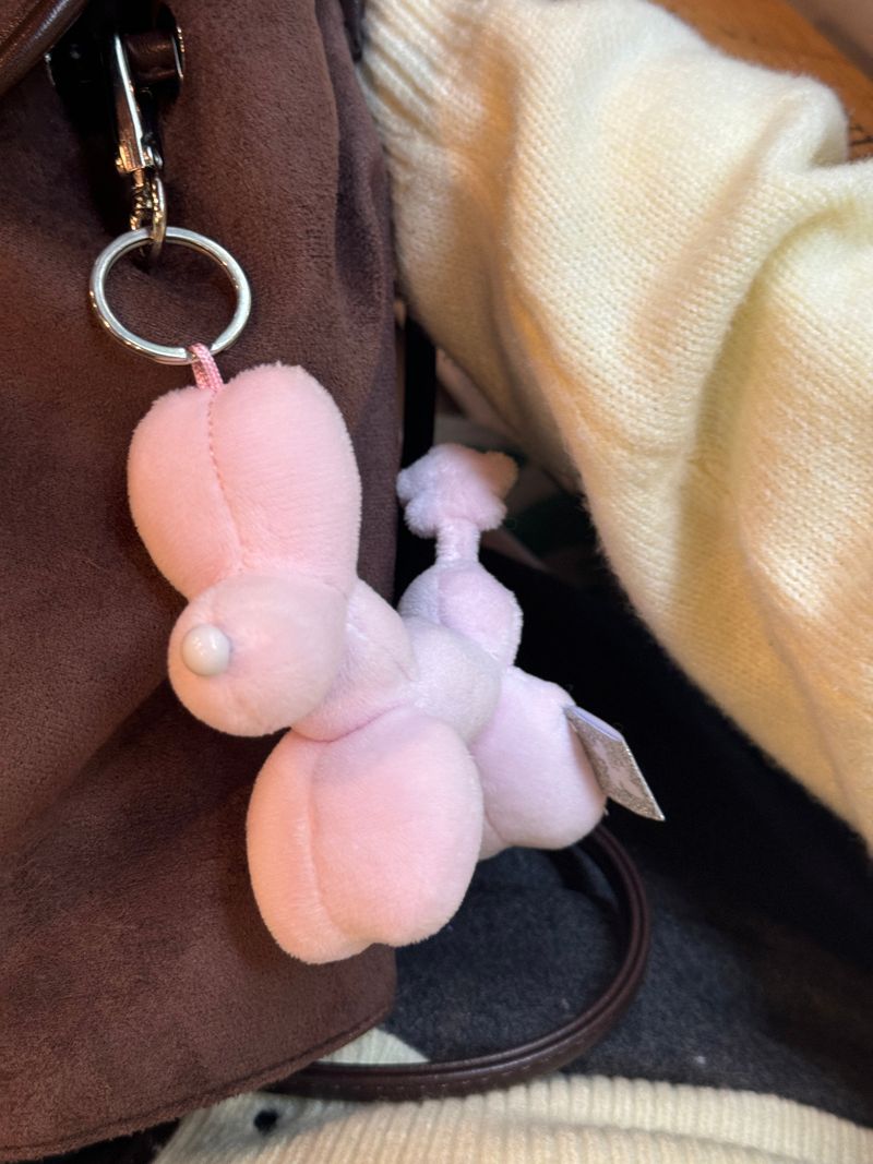 LabelLand(ラベルランド)の「ツインキードールキーリング (PINK)(アクセサリー)」