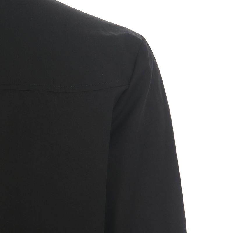 Round collar pintuck blouse 001