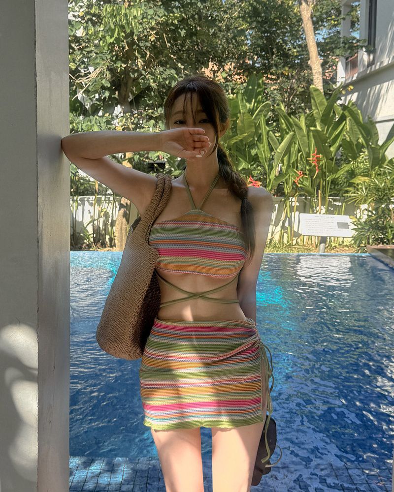 MAYBINS（メイビンス）の「Tikiti 3‑piece bikini（Swimwear）」