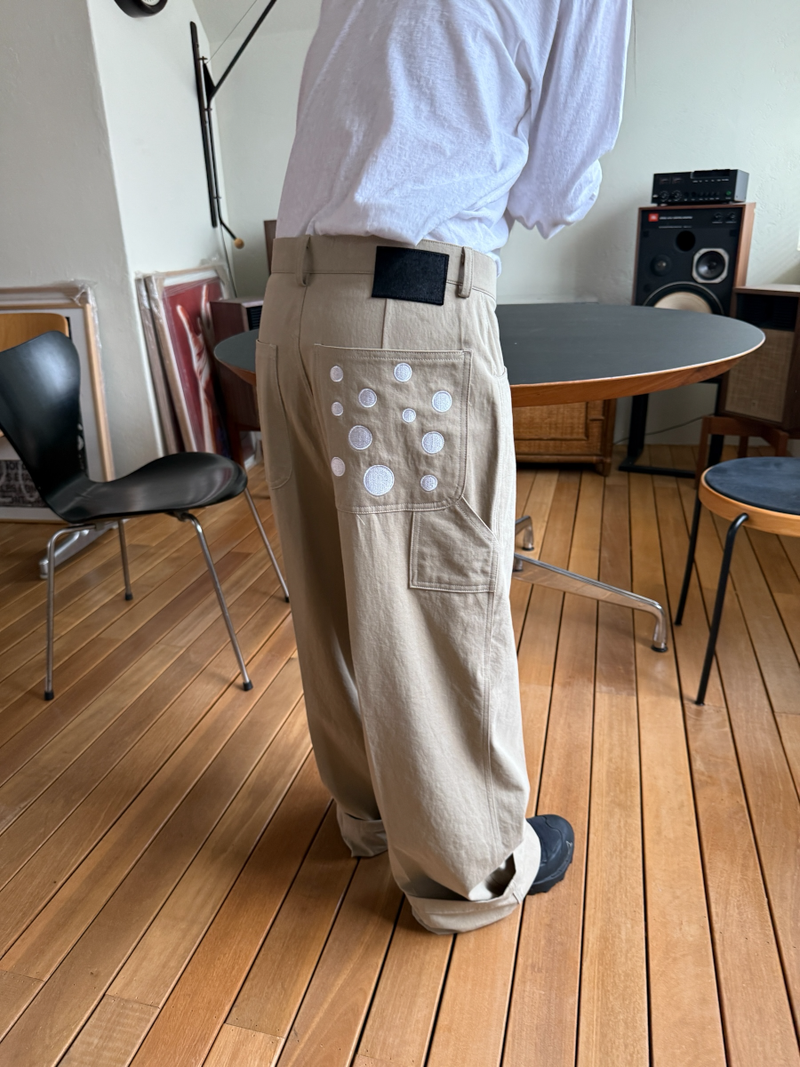 dot pocket pants