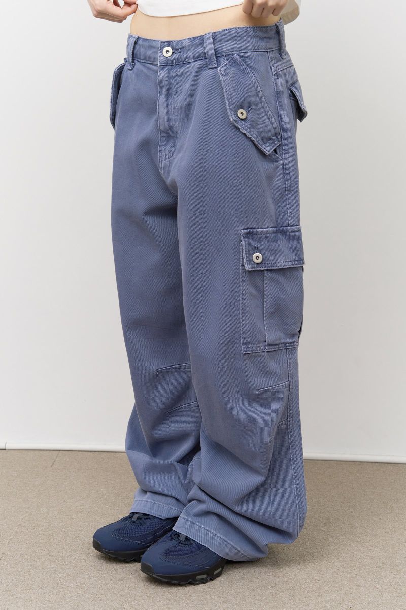エレンウォッシュ加工フィールドカーゴパンツ