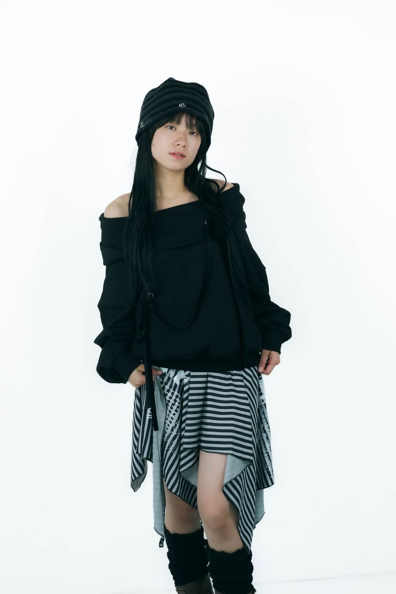tie layered skirt