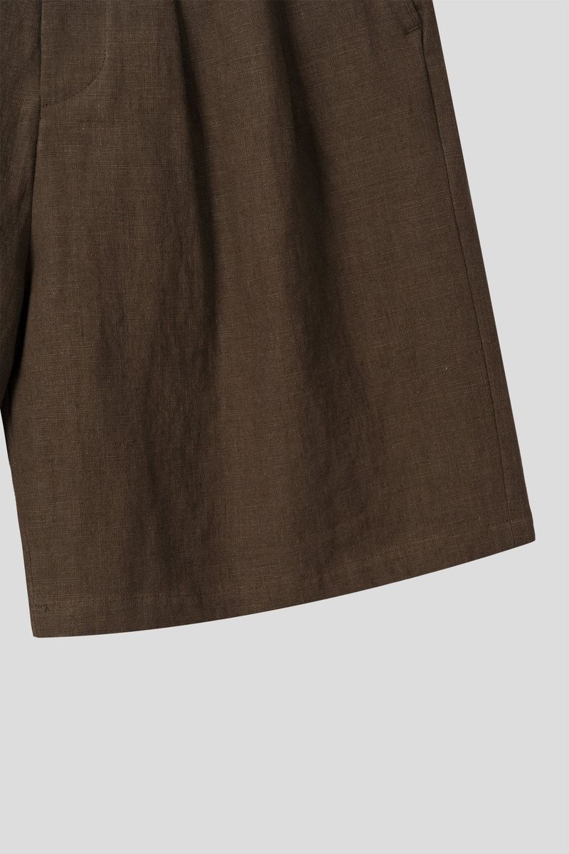 Cool Linen Bermuda Wide Shorts 4COLOR