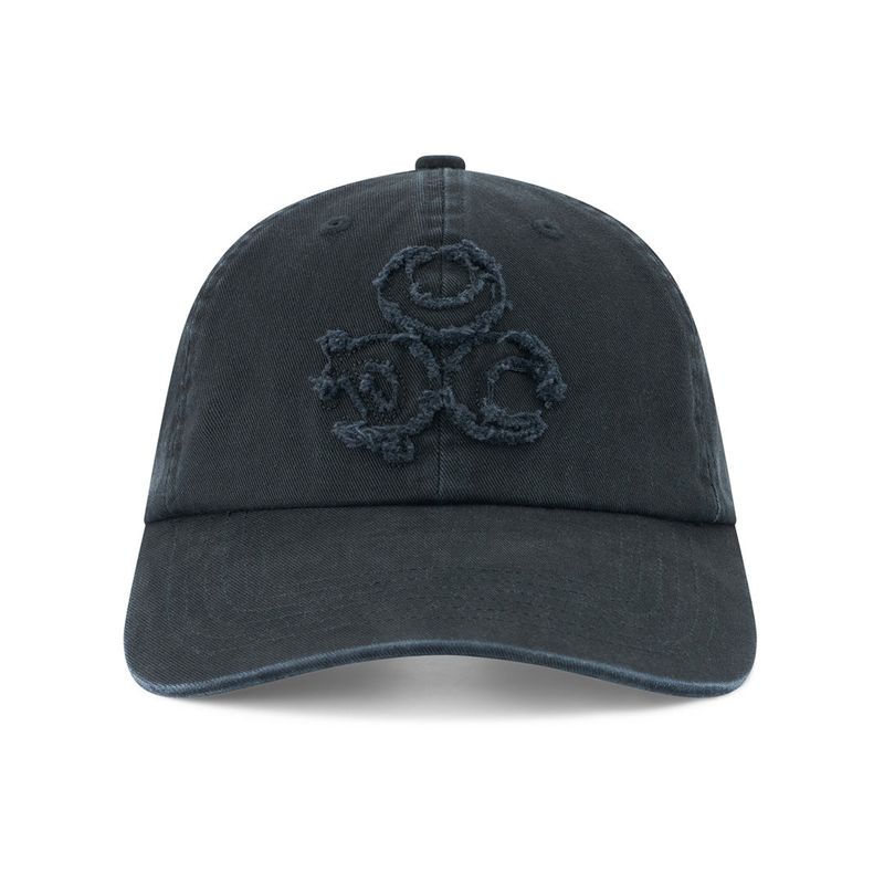 (DUC) Symbol Applique Ball Cap Black