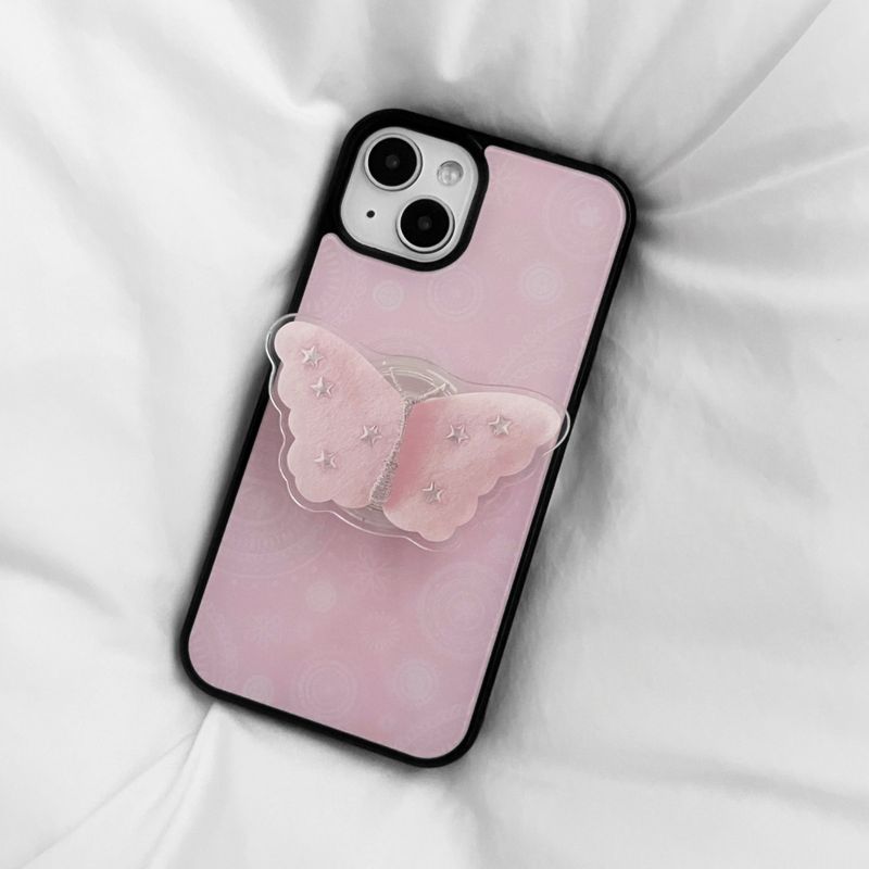 [phone grip]  dreamy wings (pale pink)