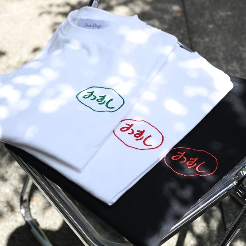 ふくだおすし刺繍LongTshirt