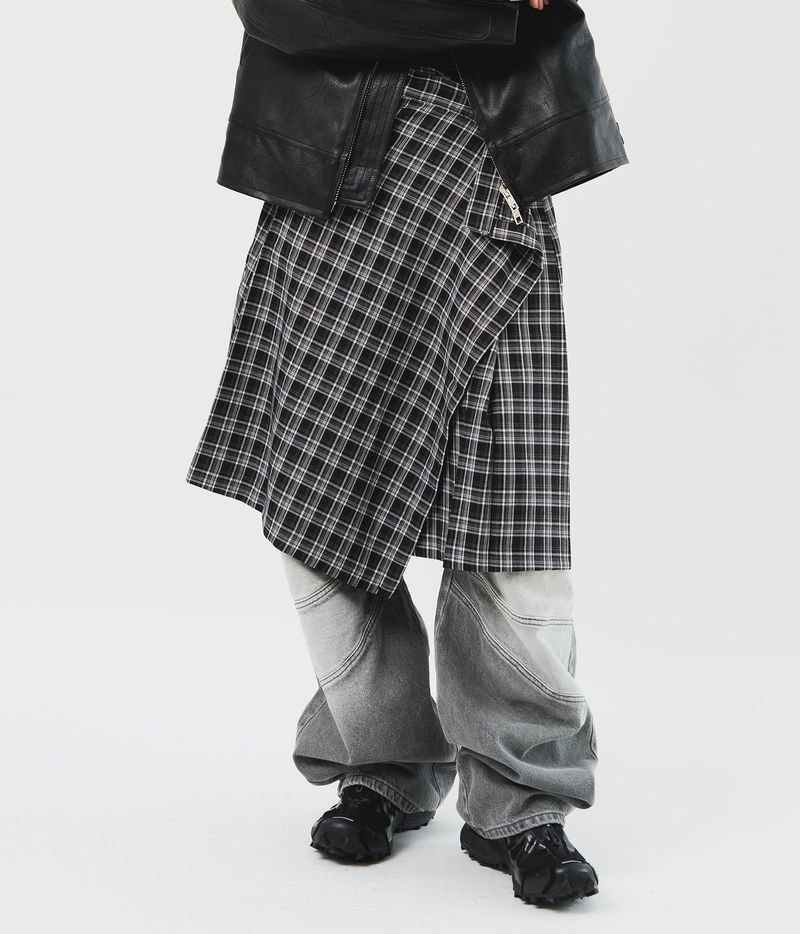 HIFIFNK(ハイファイファンク)の「(W) Room Check Skirt(Skirts)」