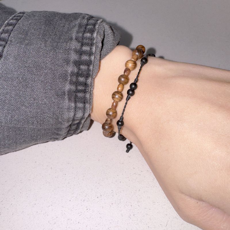 blackberry knot bracelet