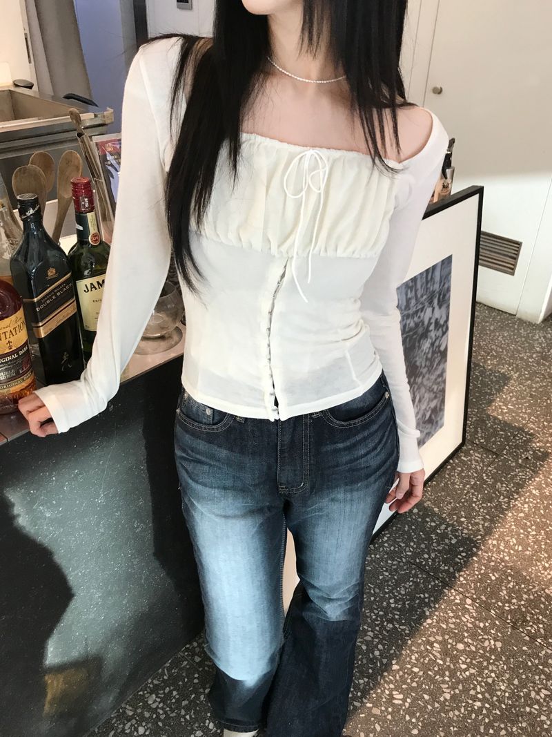 Y2K Feminine Bootcut Pants