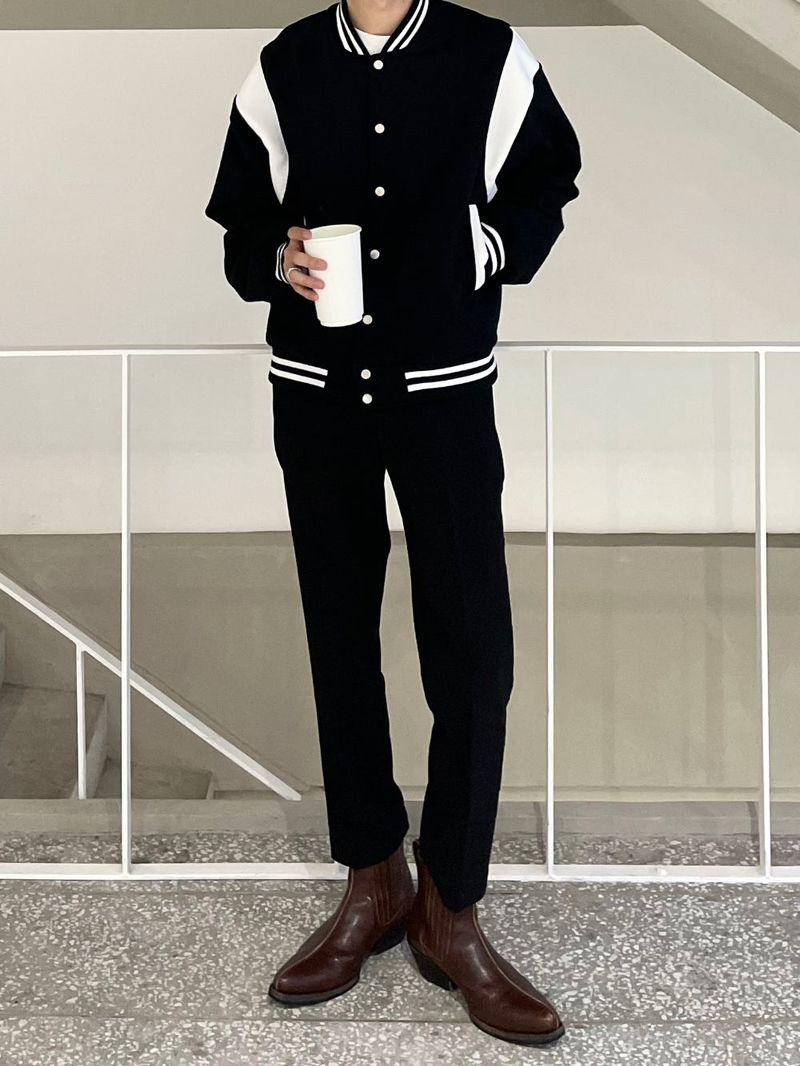 Cent signature set up slim fit slacks