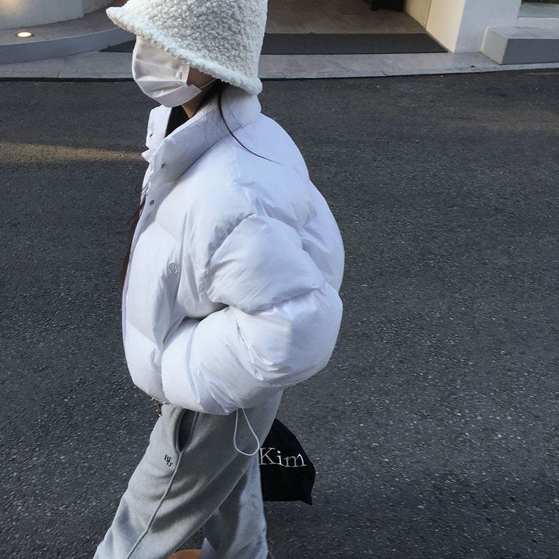 [BELLIDE MADE] Smoke Creamy Two-Way Short Padding