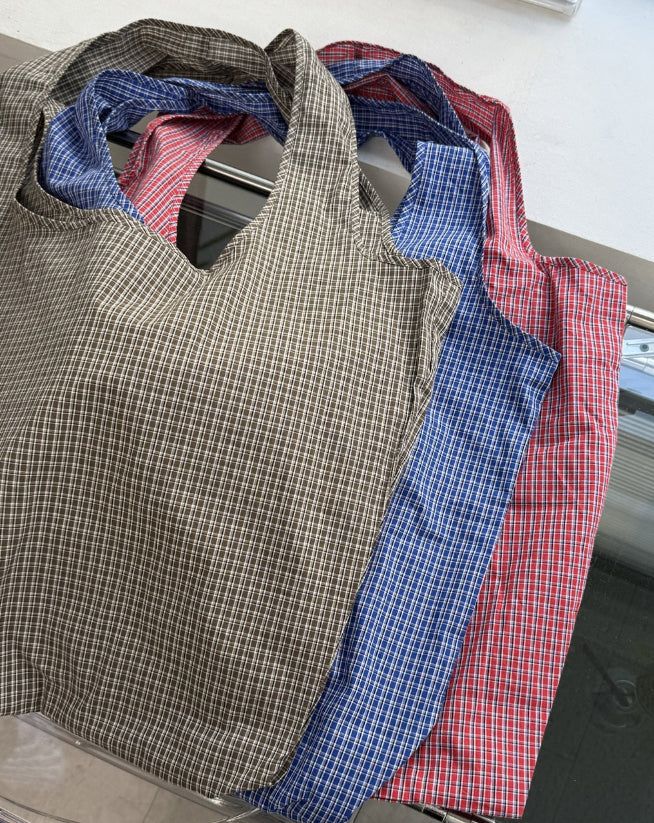 Karin Check Shoulder Bag