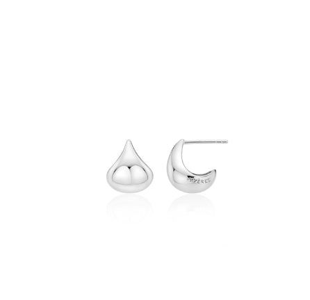 26SS★ H Edition (W) Volume Lune Earrings