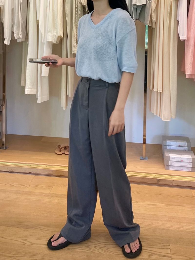 Gracie pintuck basic slacks