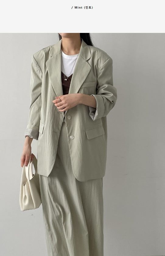 INCHANT ME(インチャントミー)の「Elliott Nylon Single Over Fit Jacket(Jackets/Outerwear)」