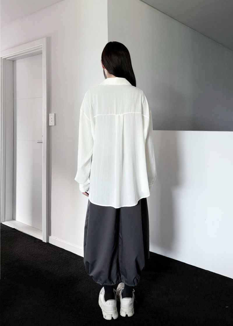 SHEER RELAXED SHIRT
