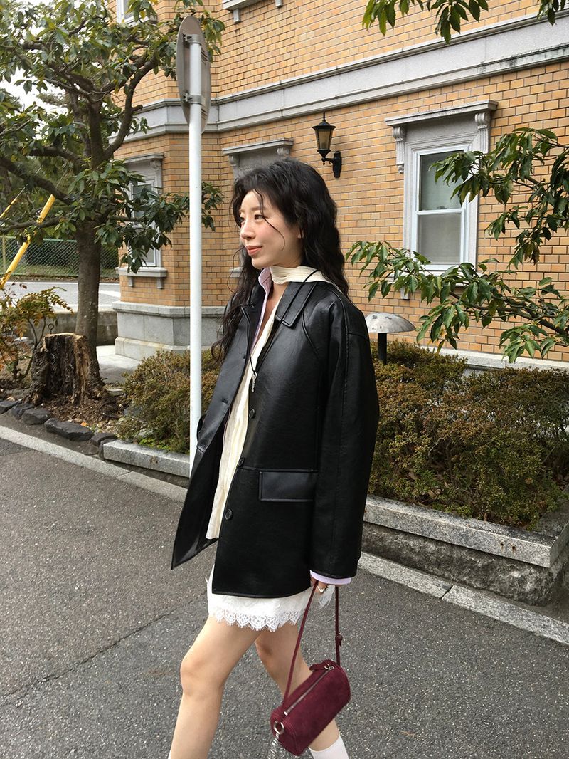 [MADE] ENTRY LEATHER JACKET