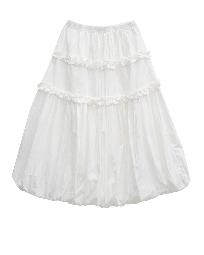 FRILL PUFF SKIRT
