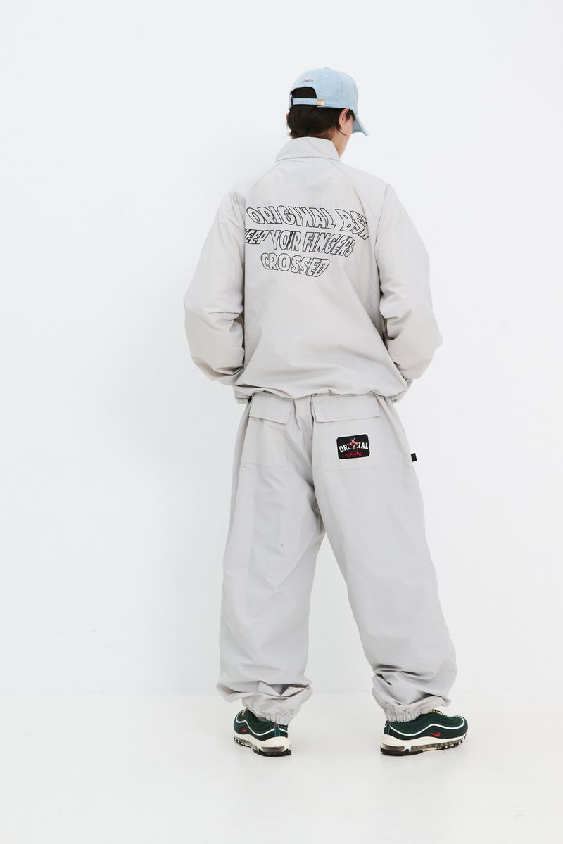 LIGHT WEIGHT WP TRACK JACKET GRAY