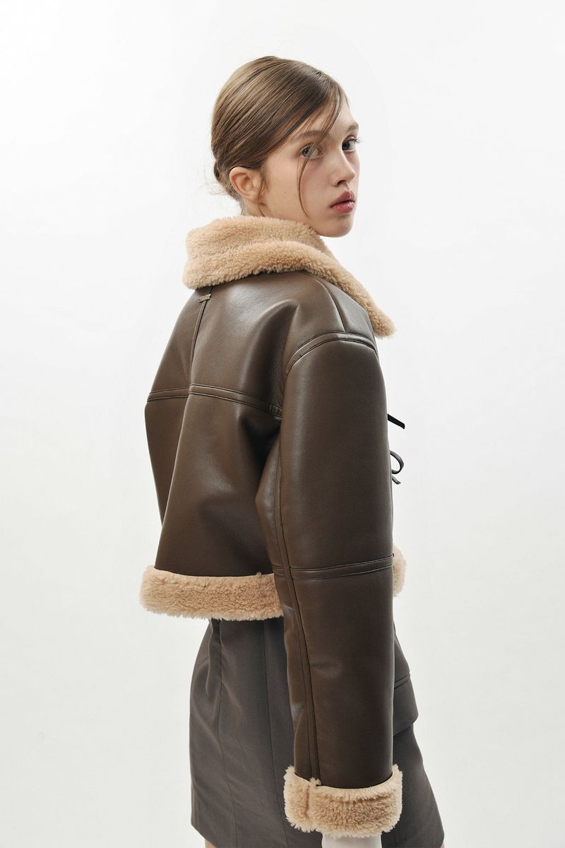 LUCY MUSTANG JACKET brown