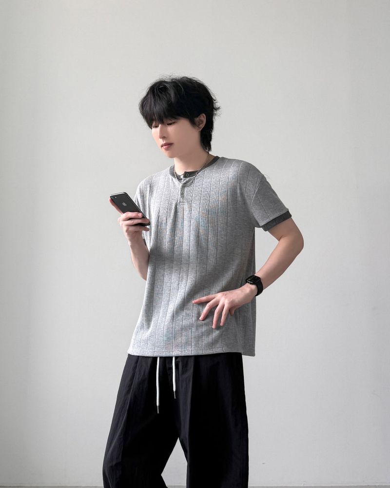 Loid Ringer Half Knit