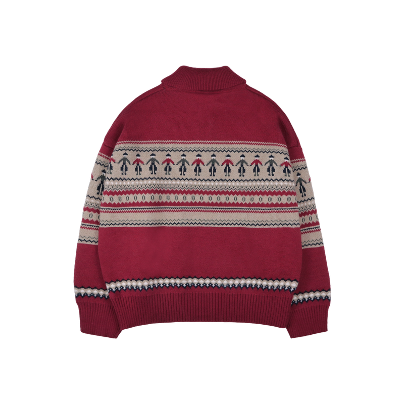 LITTLE BOY HALF ZIP-UP