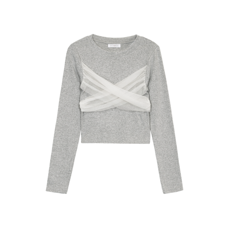 BALLET TIED RIBBON TOP (3 COLORS)
