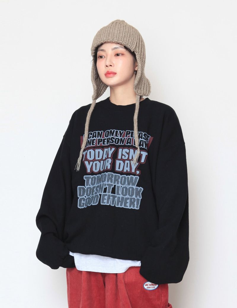 nutellike(ヌテールライク)の「Today sweatshirt(Tops)」