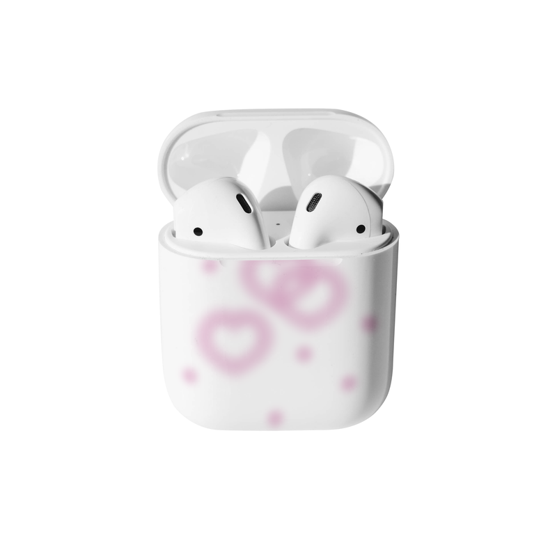 tiny weather(タイニーウェザー)の「lollipop heart Airpods case-pink(Smartphone Accessories)」