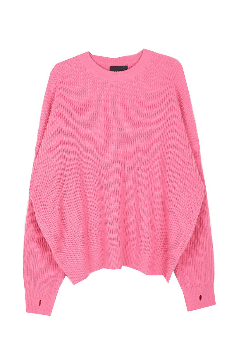 No.0970 warmer round KNIT (6color)