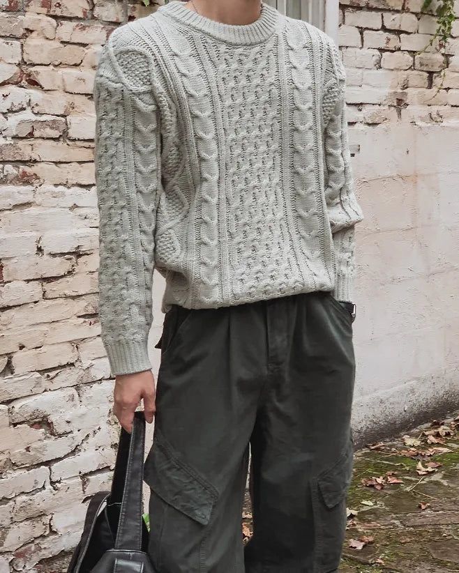 Kaito Cable Loose Fit Knit