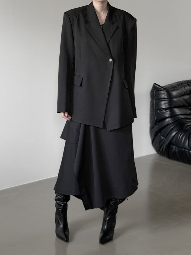 Mader Scarf Set Overfit Jacket