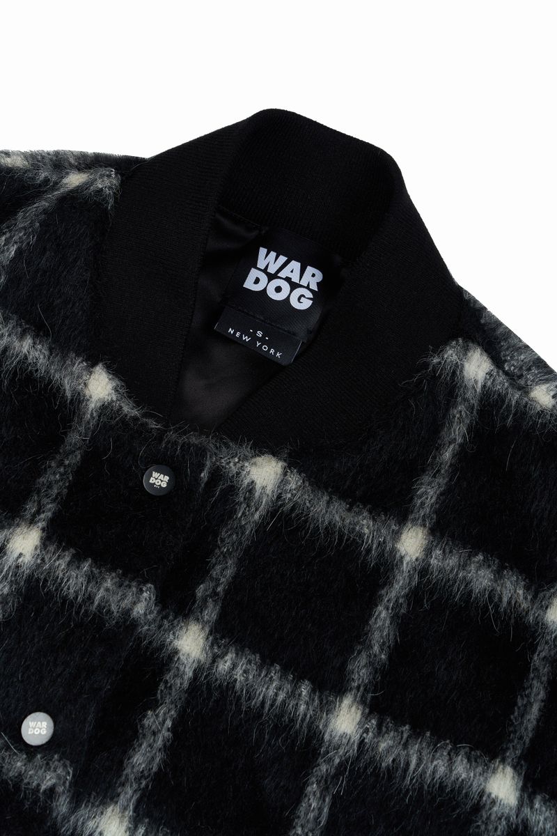 Crop Wool Rider Jacket