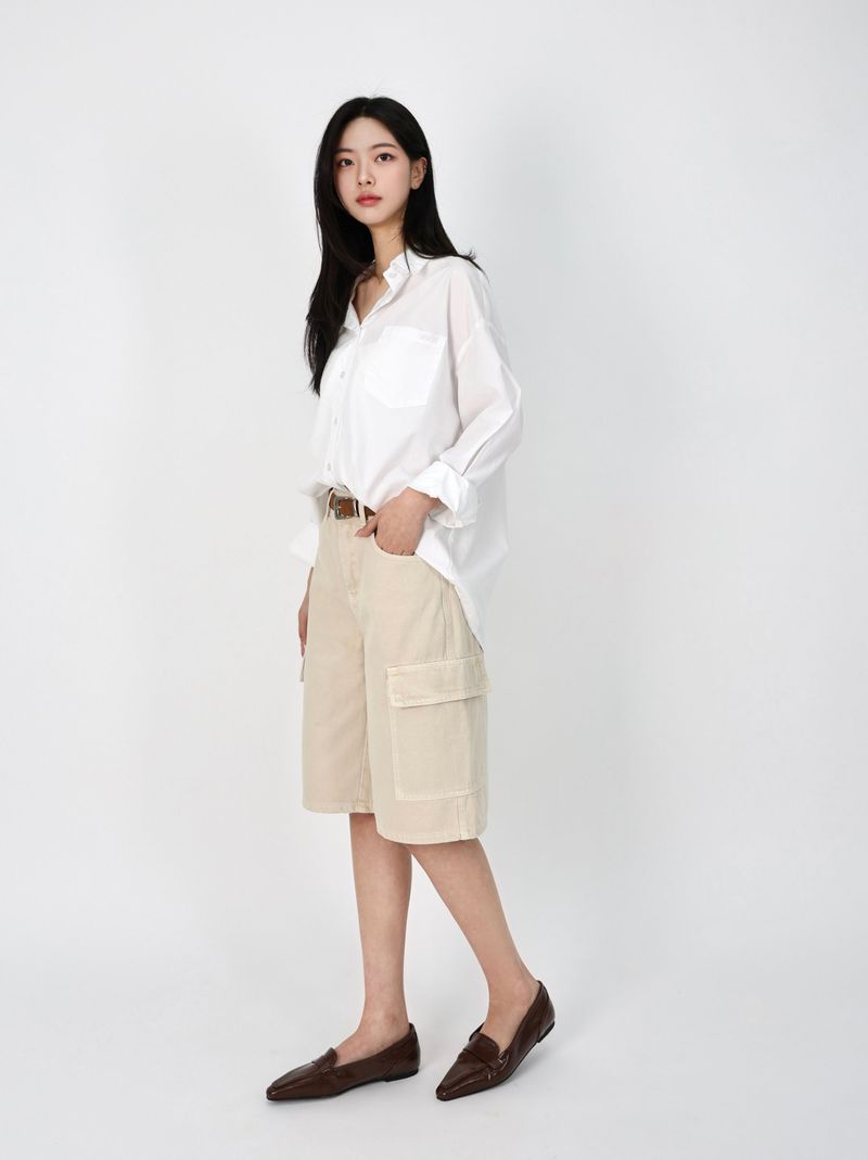 BEAR VANILLA DYING HALF CARGO DENIM code 26218