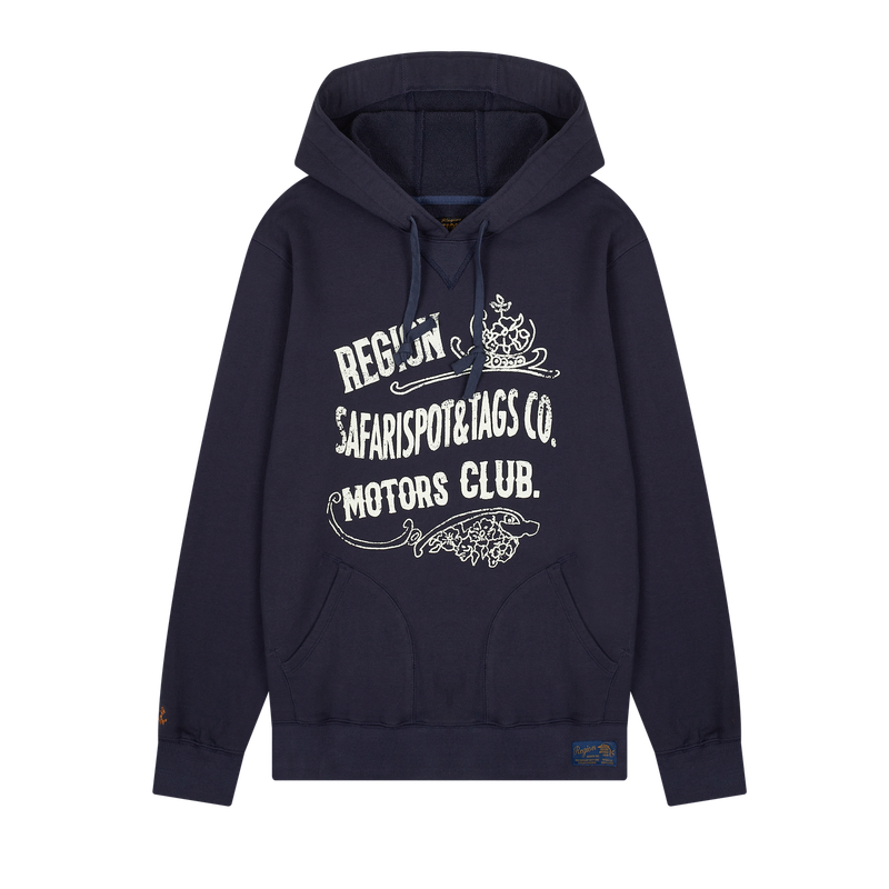 safarispot（サファリスポット）の「 REGION MOTORS CLUB PUB RECIPE HOODIE (LIGHT PURPLE)（Tops）」
