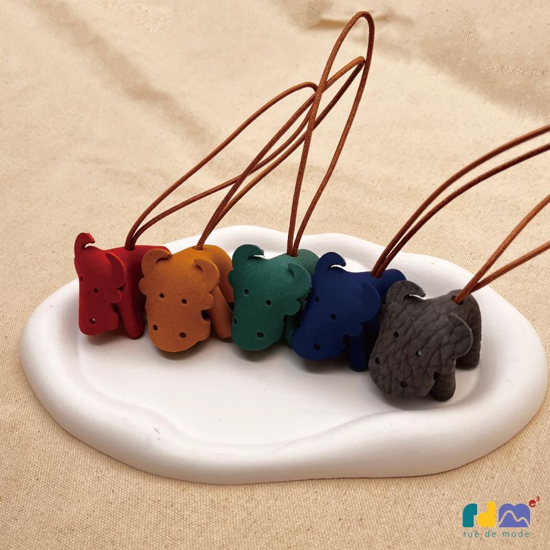 Genuine Leather Keychain