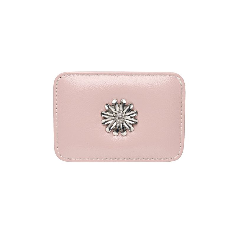 Daisy Slim Mini Transportation Card Wallet Babypink