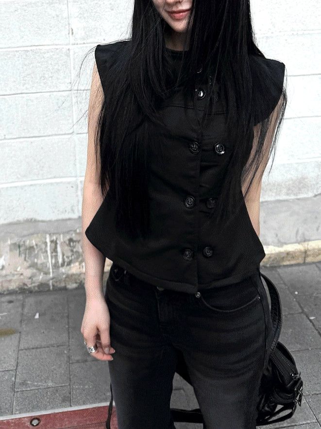 Dark Addict Button Top