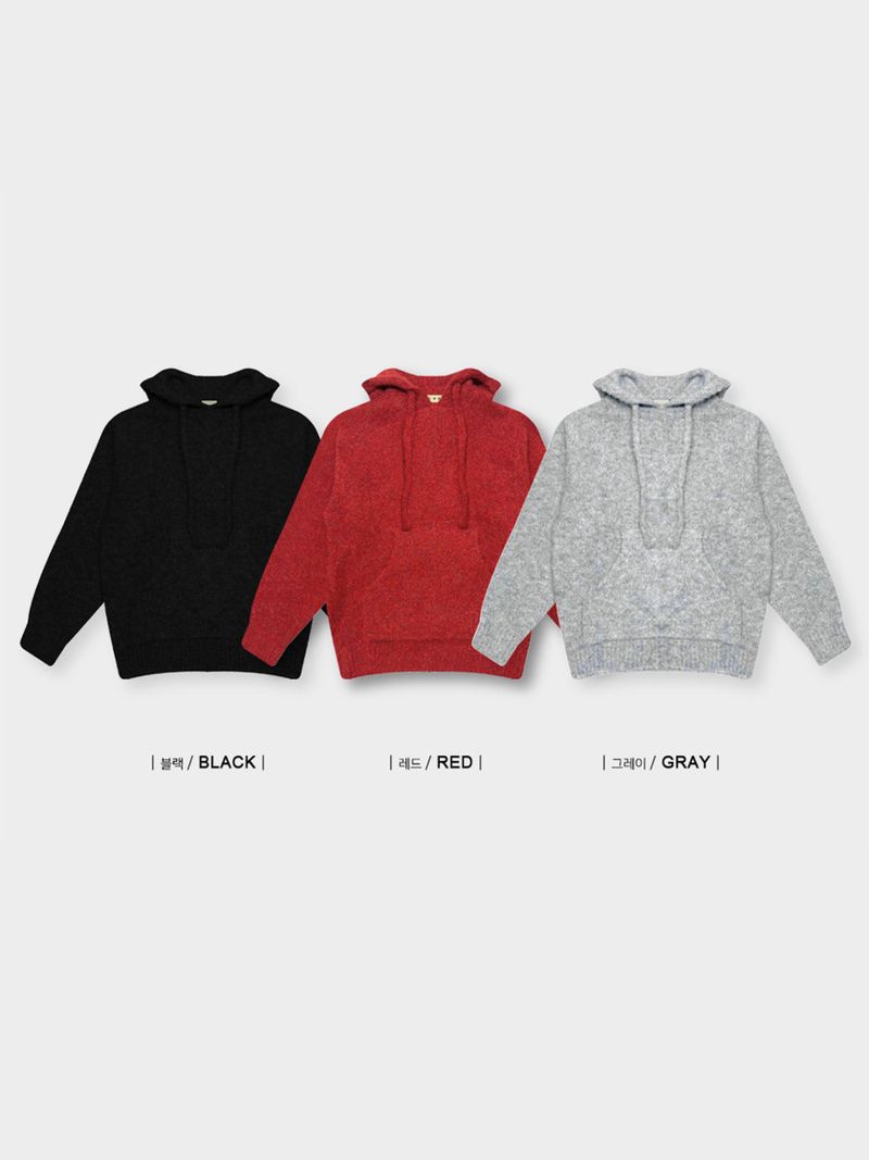 Yuki cozy knit hood